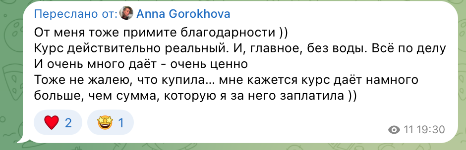 Отзыв о курсе AI Native Designer: курс реальный и без воды, даёт больше, чем стоит — Anna Gorokhova